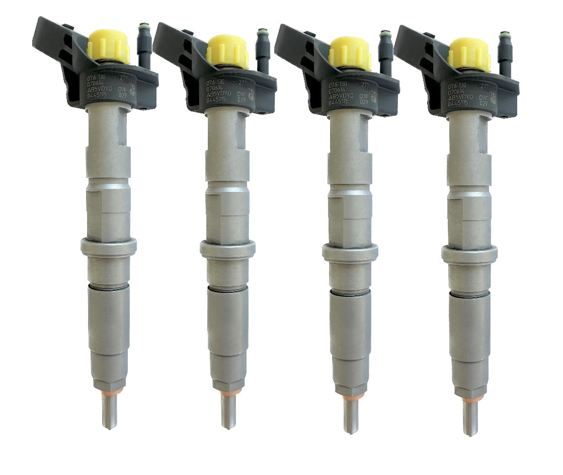 Regenerowany wtryskiwacz Bosch 0445115029, 076130277 AUDI VOLKSWAGEN