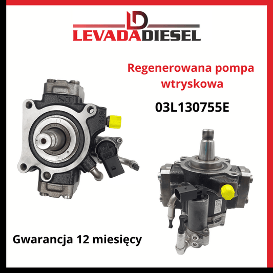 Regenerowana pompa wtryskowa 03L130755E, 5WS40836, A2C53341464, A2C59517047 AUDI SKODA SEAT VW