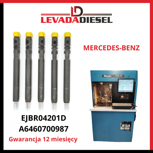 Regenerowany wtryskiwacz Delphi A6460700987, EJBR04201D MERCEDES-BENZ