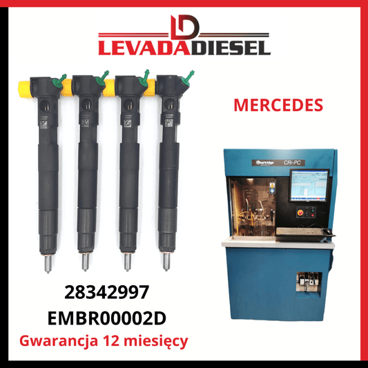 Regenerowany wtryskiwacz Delphi 28342997, A6510704987, EMBR00002D MERCEDES-BENZ