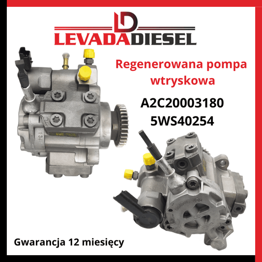 Regenerowana pompa wtryskowa A2C20003180, 5WS40254 LAND ROVER