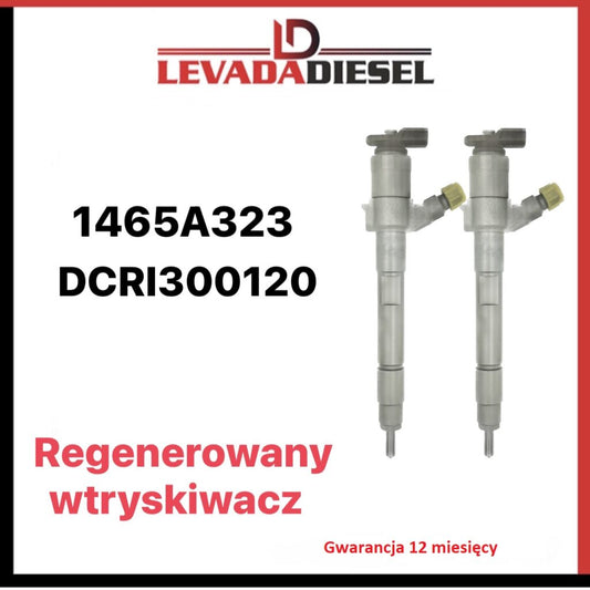 Regenerowany wtryskiwacz Denso 1465A323  DCRI300120 MITSUBISHI na nowych rozpylaczach
