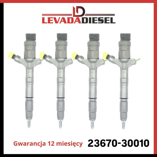 Regenerowany wtryskiwacz Denso 23670-30010, DCRI100740, 23670-39015 TOYOTA