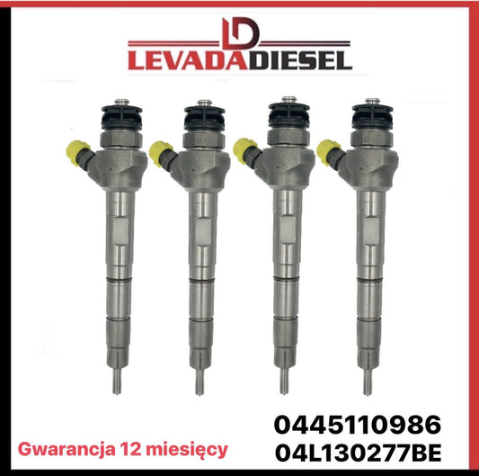 Regenerowany wtryskiwacz 0445110986 04L130277BE VW MAN