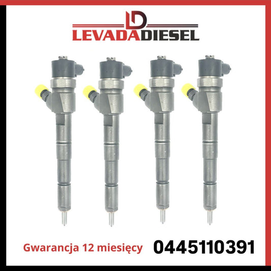 Regenerowany wtryskiwacz 0445110391 Opel, Fiat, Alfa Romeo