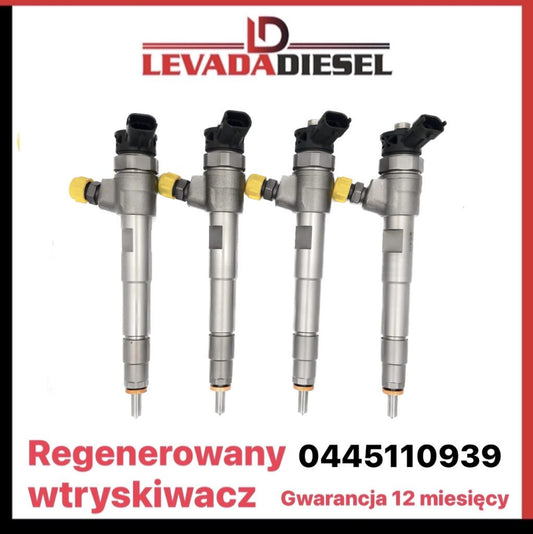 Regenerowany wtryskiwacz 0445110939, 166007383R RENAULT