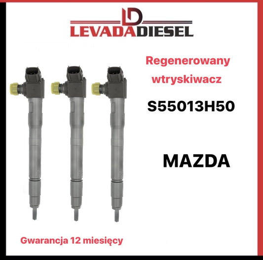 Regenerowany wtryskiwacz Denso S550-13H50, S55013H50, 295700-0400, DCRP400400 MAZDA