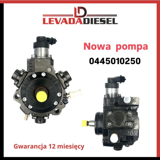 Nowa pompa wtryskowa 0445010250, H8201045496 RENAULT OPEL NISSAN