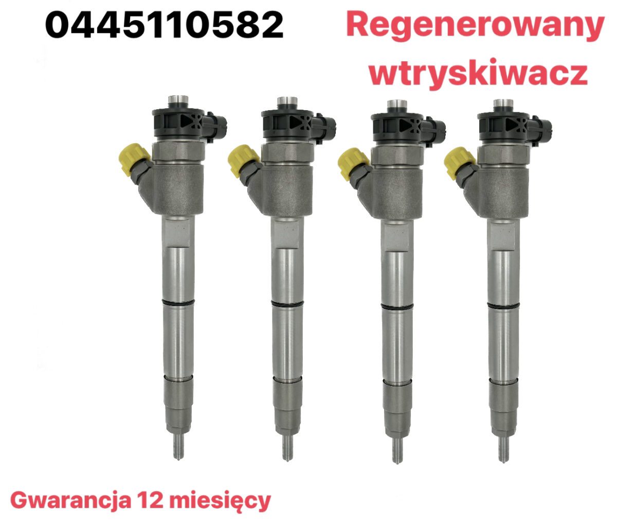 Regenerowany wtryskiwacz Bosch 0445110582, 0445110581, Kia Sorento