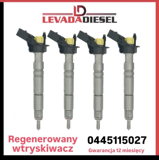 Regenerowany wtryskiwacz Bosch 0445115027, A6420700587 MERCEDES-BENZ