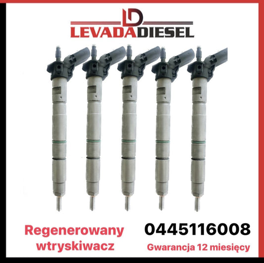 Regenerowany wtryskiwacz Bosch 0445116008, 059130277 AUDI