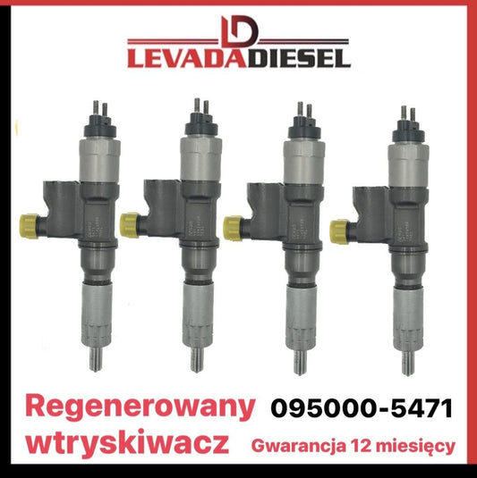 Regenerowany wtryskiwacz Denso 095000-5471 ISUZU 4HK1 6HK1