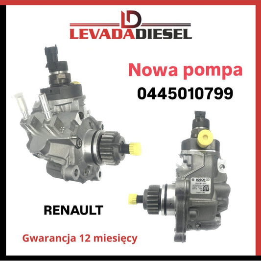 Nowa pompa wtryskowa 0445010799 – LW, 0445010799, 167006205R, HMLGT1212R RENAULT