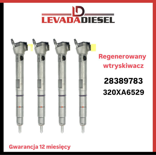 Regenerowany wtryskiwacz 28389783, 28404586, 320A6529 JCB