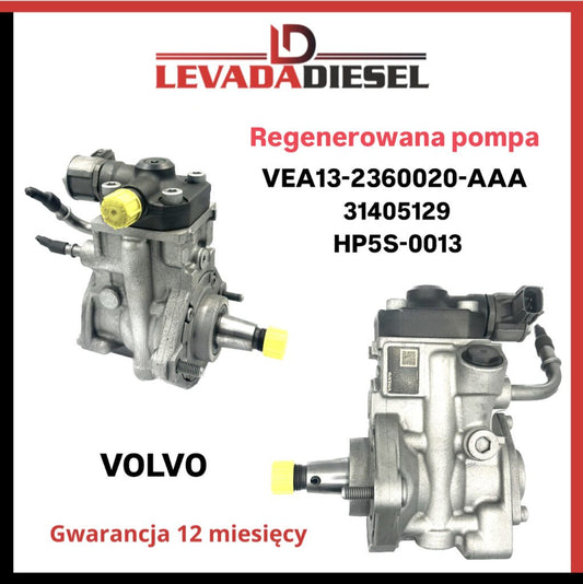 Regenerowana pompa wtryskowa VEA13-2360020-AAA, 31405129, HP5S-0013 VOLVO
