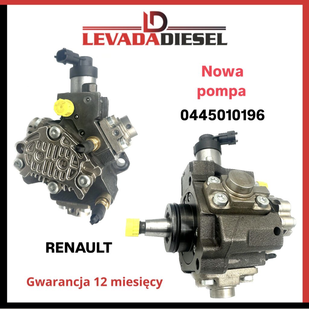 Nowa pompa wtryskowa 0445010196 RENAULT