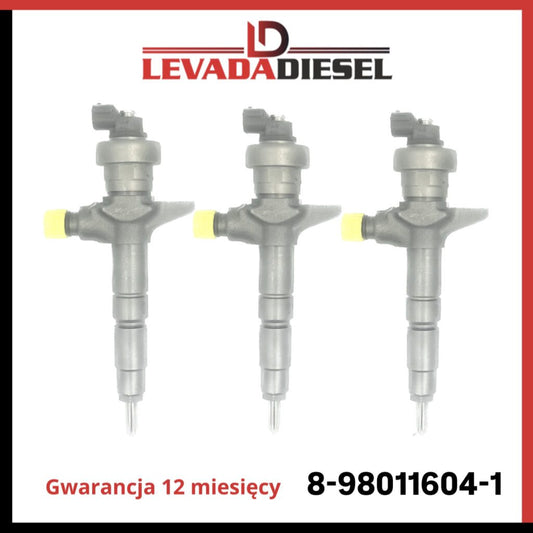 Regenerowany wtryskiwacz  DENSO 8-98011604-1, DCRI106980 ISUZU