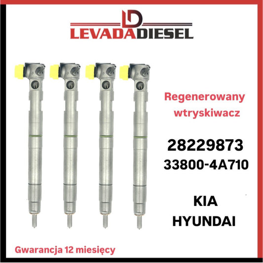 Regenerowany wtryskiwacz 28229873, 28525582, 338004A710 HYUNDAI, KIA