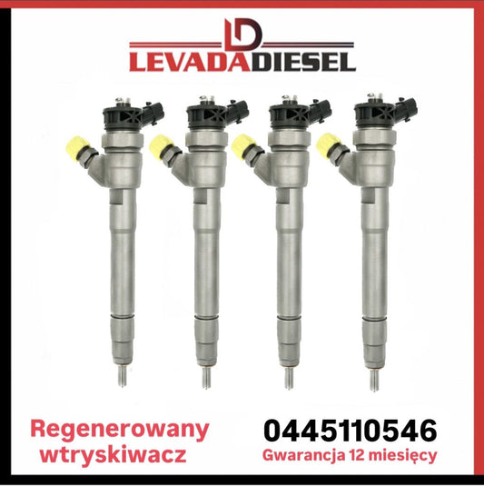 Regenerowany wtryskiwacz Bosch 0445110546, HMLGT1205R NISSAN RENAULT