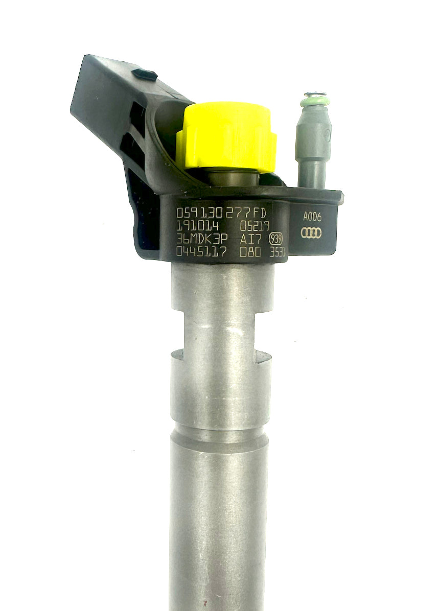 Regenerowany wtryskiwacz Bosch 0445117080, 059130277FD, 059130277EP AUDI