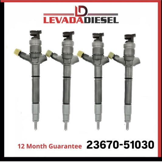 Regenerowany wtryskiwacz Denso 23670-51030, DCRI107710 TOYOTA