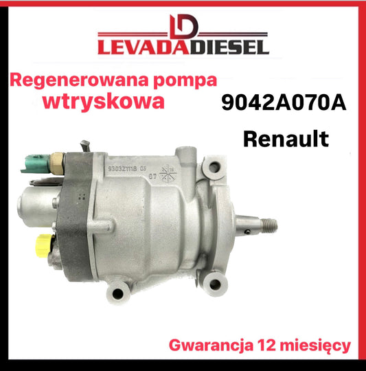 Regenerowana pompa wtryskowa 9042A070A, 28234982, 28249552 RENAULT