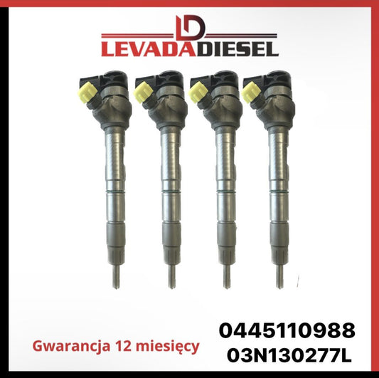 Regenerowany wtryskiwacz 0445110988 03N130277L VW CRAFTER MAN