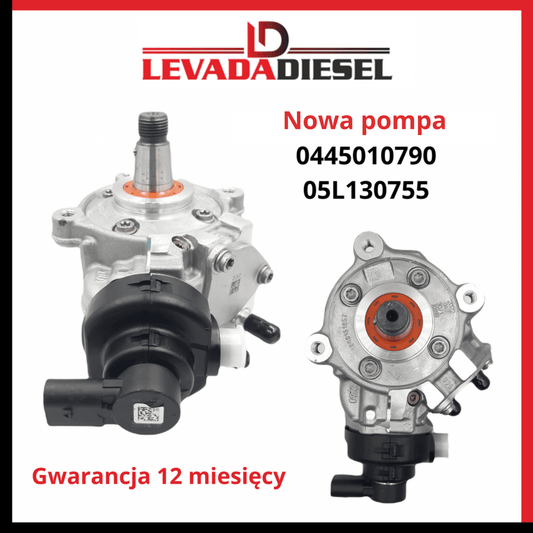 Nowa pompa wtryskowa 0445010790, 05L130755 AUDI SKODA