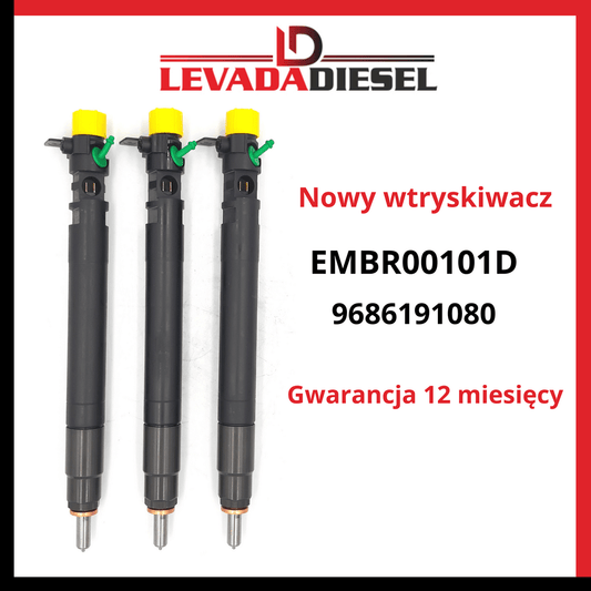 Nowy wtryskiwacz EMBR00101D, 9686191080 FORD CITROEN