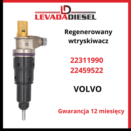Regenerowany wtryskiwacz 22311990, BEBJ1F10201 VOLVO